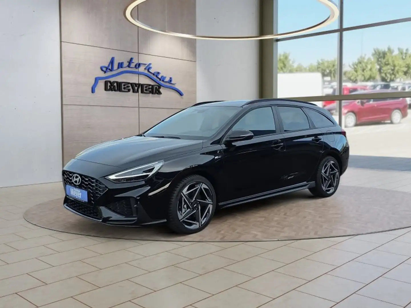 Hyundai i30 Kombi N-Line 1.5 T-GDI 7DCT Voll-LED/Navi/Winterp. Negru - 1