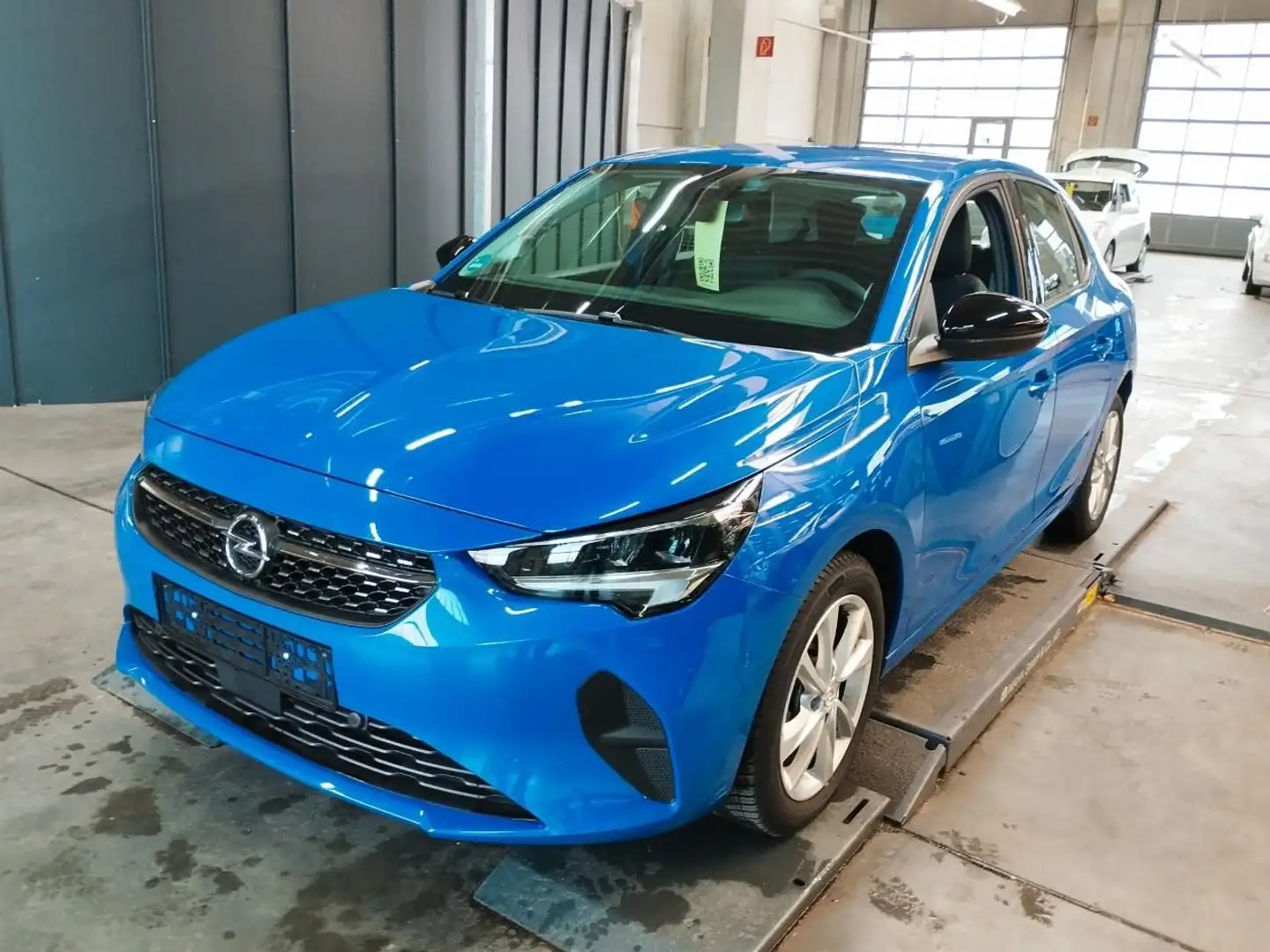 Opel Corsa 1,2 Elegan. NAV+LED+TEMP+VIRTU+PDC/V/H+TOT Blau - 2