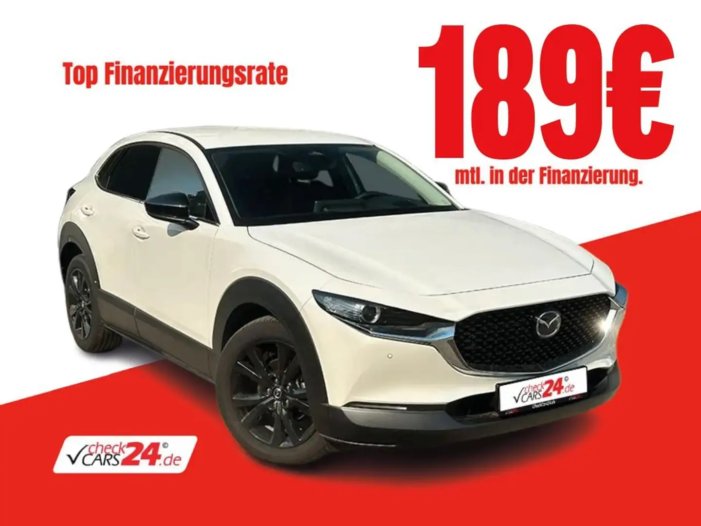 Mazda CX-30 2.0 SKYACTIV LED NAVI RFK ACC SHZ *SOFORT* Bílá - 1
