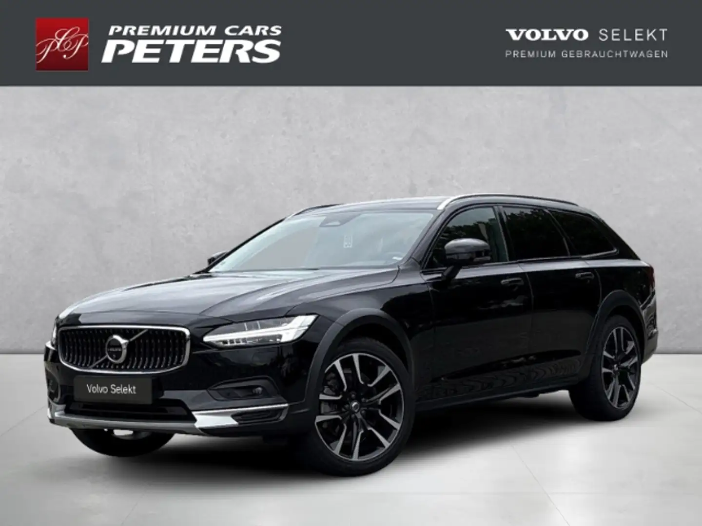 Volvo V90 Cross Country Plus B5 AWD 20''LM Standhz AHK 360Kam Leder KlimaS Noir - 1