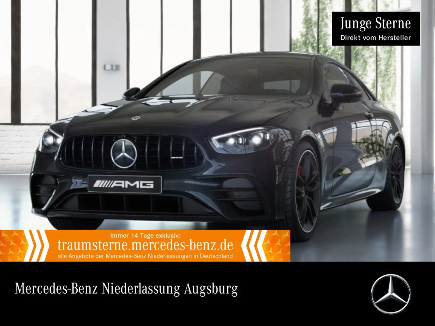 Mercedes-Benz E 53 AMG E 53 Coupé 4M AMG+NIGHT+PANO+360+MULTIBEAM+20"+9G Schwarz - 1
