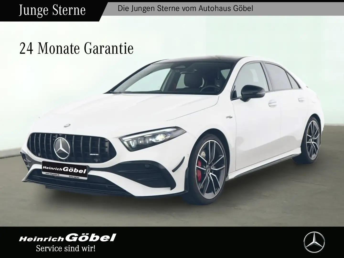 Mercedes-Benz A 35 AMG AMG A 35 4M Lim. PANO+FAHRASSI+BURMESTER+2xNIGHT Wit - 1