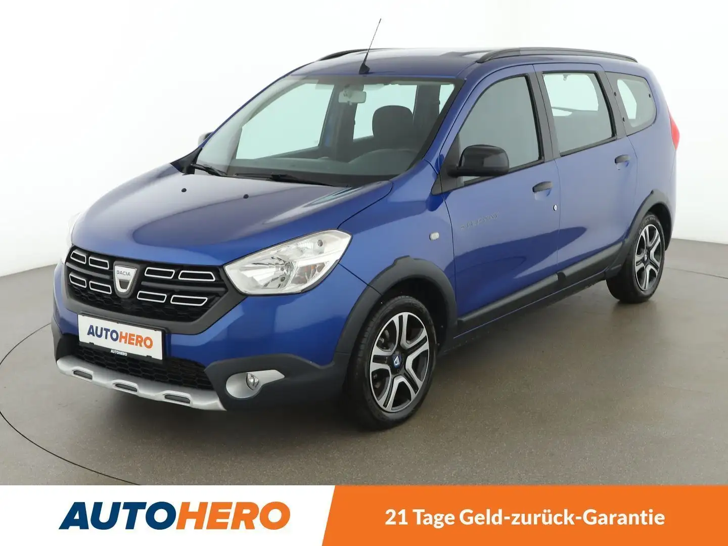 Dacia Lodgy 1.3 TCe Celebration *7SITZ*TEMPO*NAVI*CAM*SHZ*BT* Blau - 1
