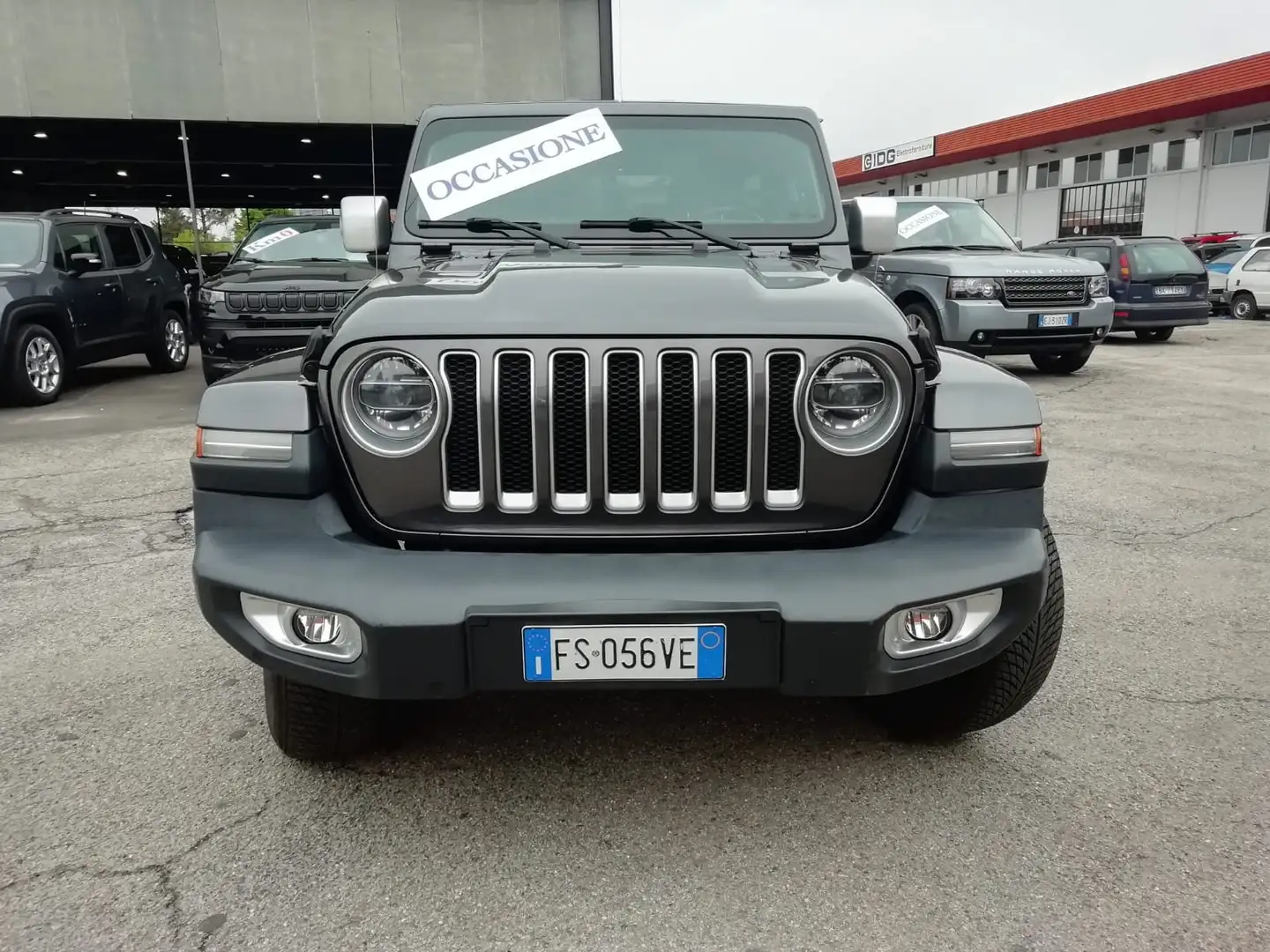 Jeep Wrangler Wrangler Unlimited 2.2 mjt II Sahara auto Szary - 2