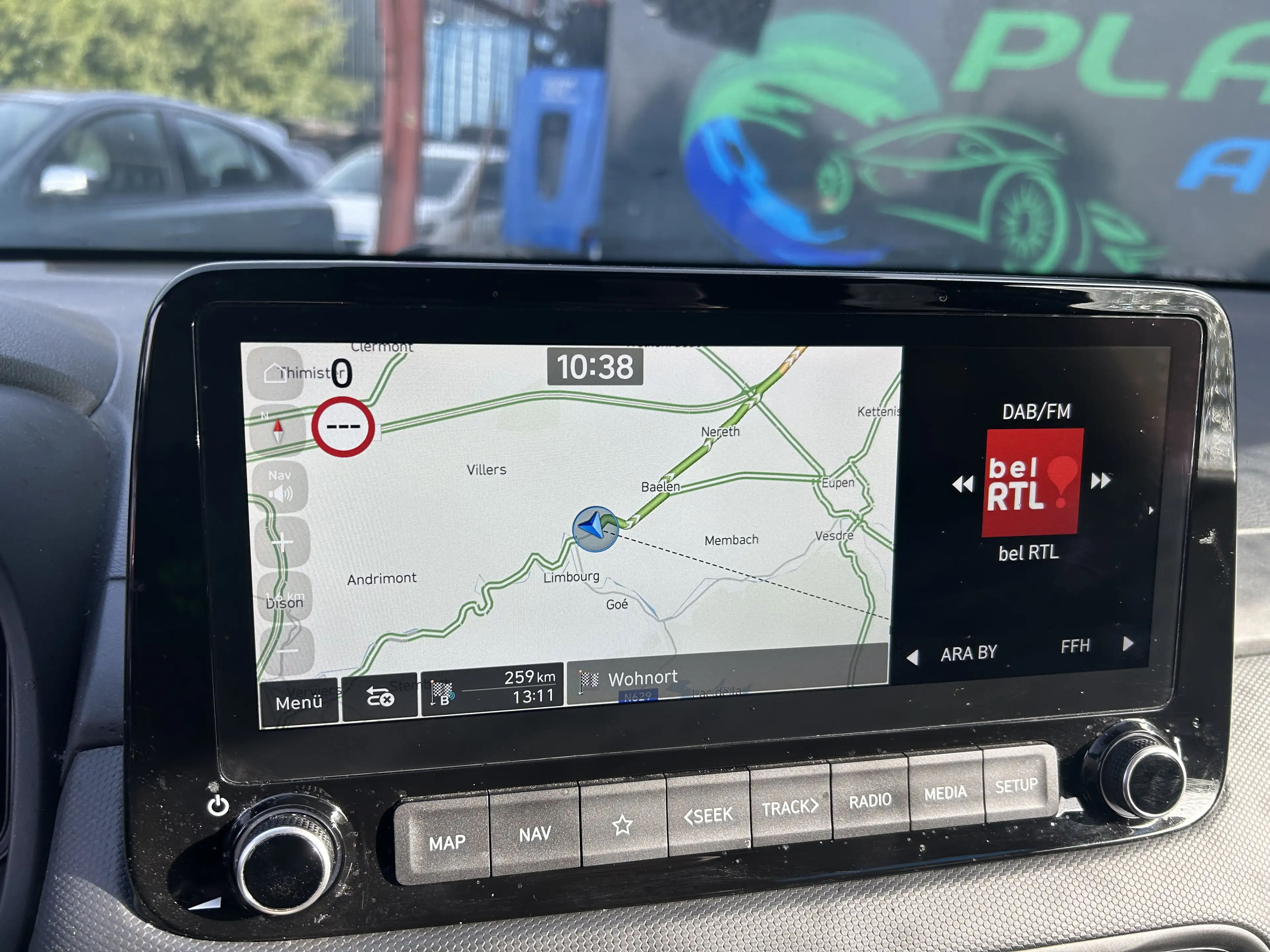 Hyundai KONA Kona 1.0 T-GDi MHEV HYBRIDE 5 PORTE GPS BLUETOOTH AIRCO SIEGE ET VOLANTS CHAUFFANT GARANTIE 12 MOIS — photo 13