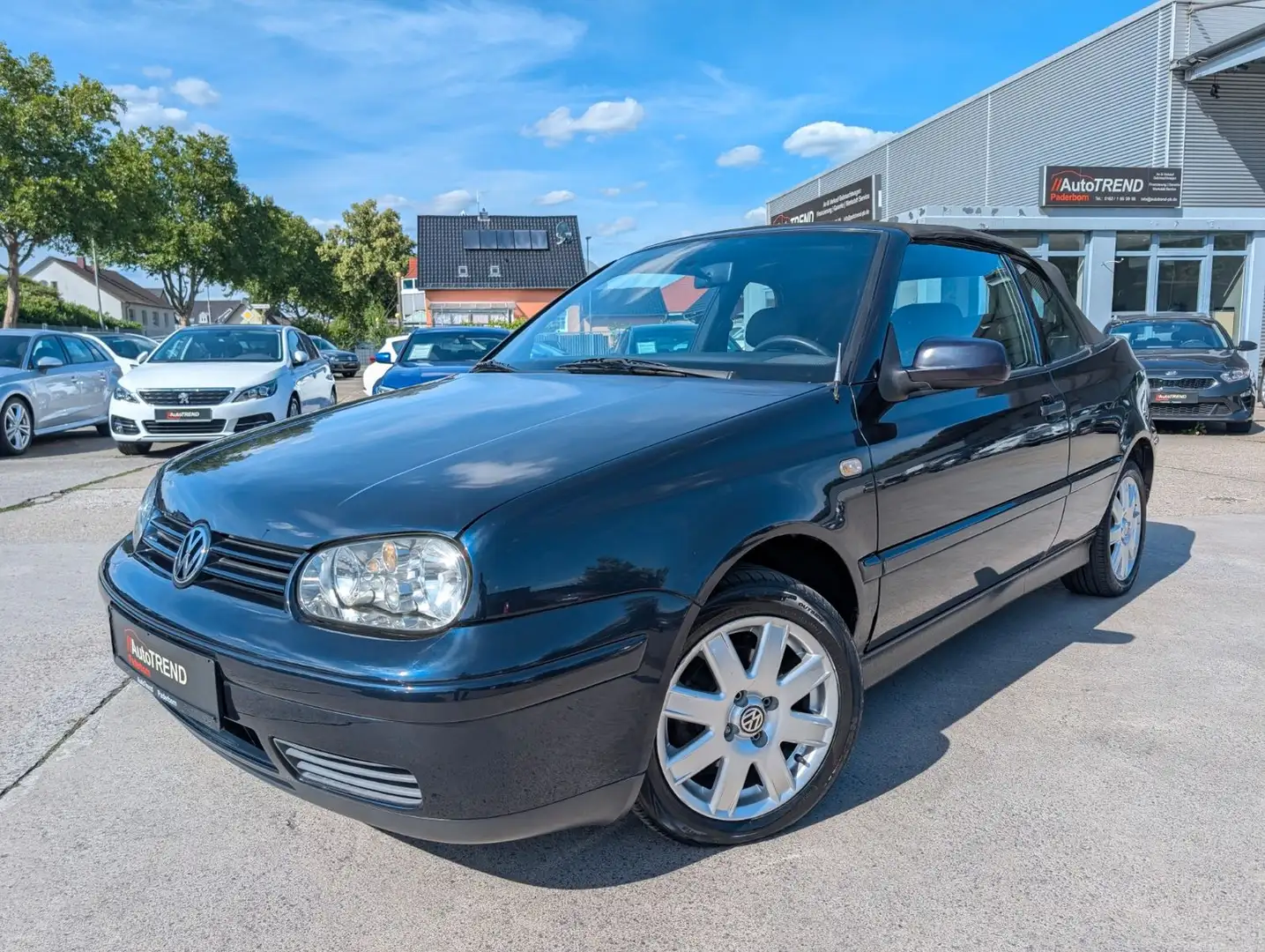Volkswagen Golf Cabrio*Klima*Allwetter*HU/AU 07.27 Noir - 2