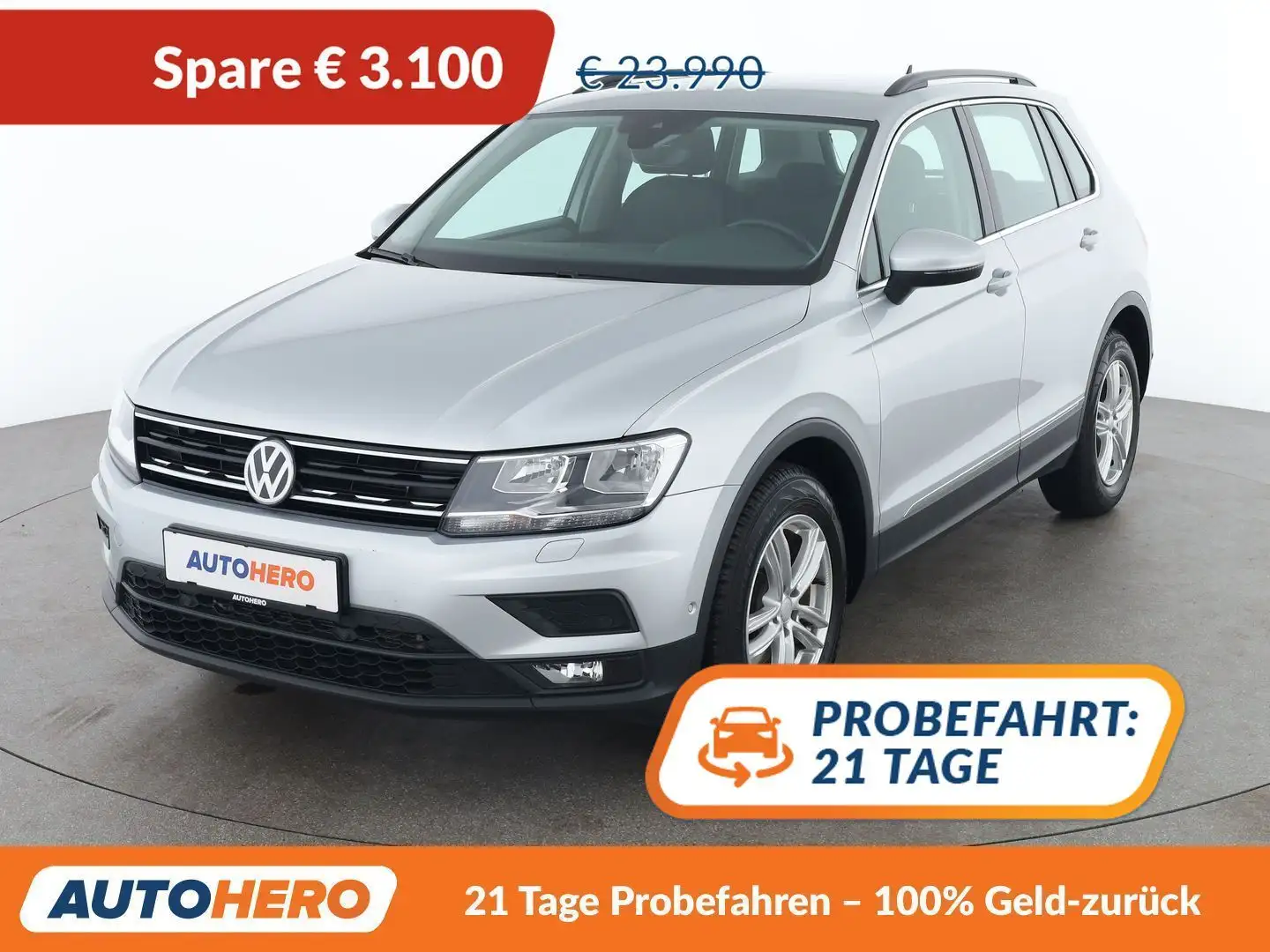 Volkswagen Tiguan 1.5 TSI ACT Comfortline BlueMotion Grau - 1