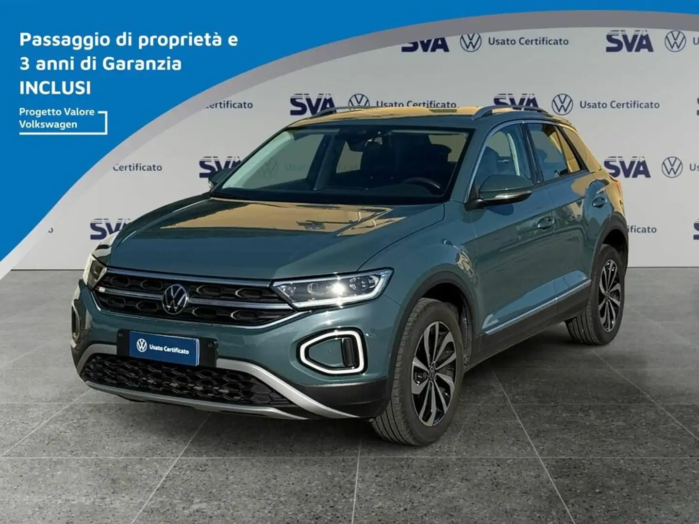 Volkswagen T-Roc 1.0 Tsi 110CV Style Blu/Azzurro - 1