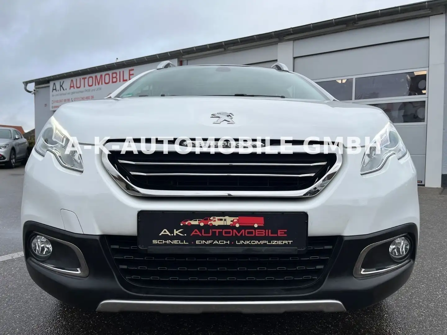 Peugeot 2008 Allure*PANO*NAVI*SHZ*TEMPO*PDC*EU-6* Weiß - 2