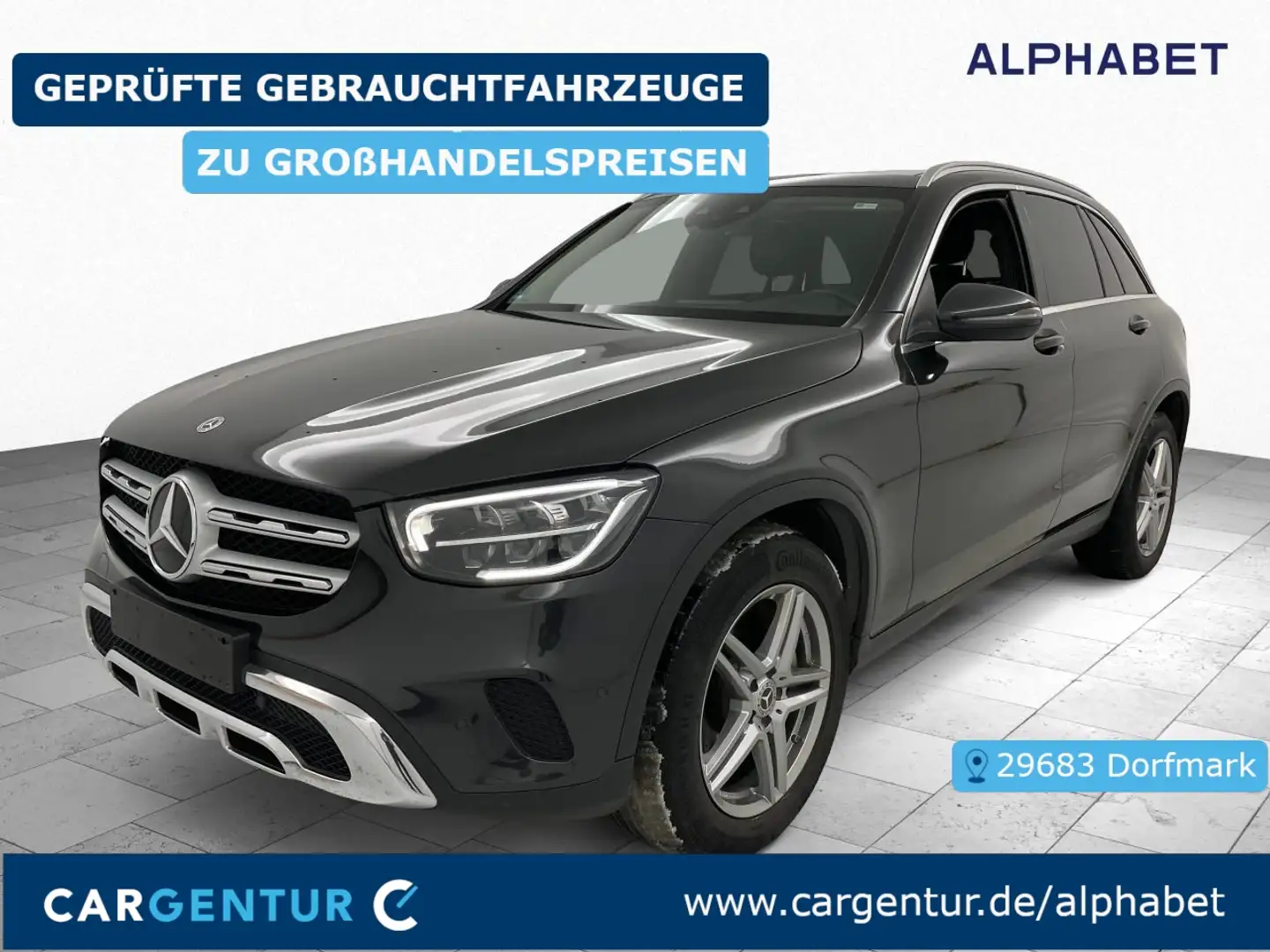 Mercedes-Benz GLC 300 e 4Matic Airmatic Pano S-Dach ACC BLIS Gris - 1