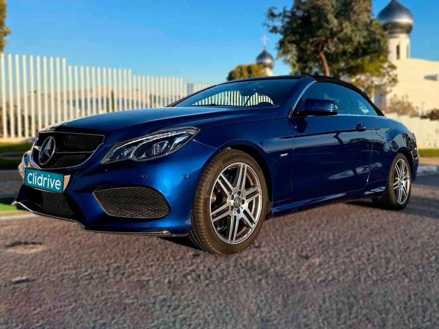 Mercedes-Benz E 220 Cabrio 220d Azul - 2