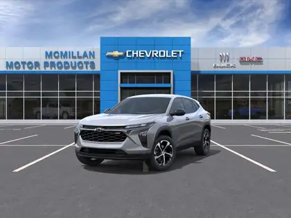 Gray 2026 Chevrolet Trax RS with 1RS FWD SUV / Crossover Front-Wheel Drive 6-Speed Automatic