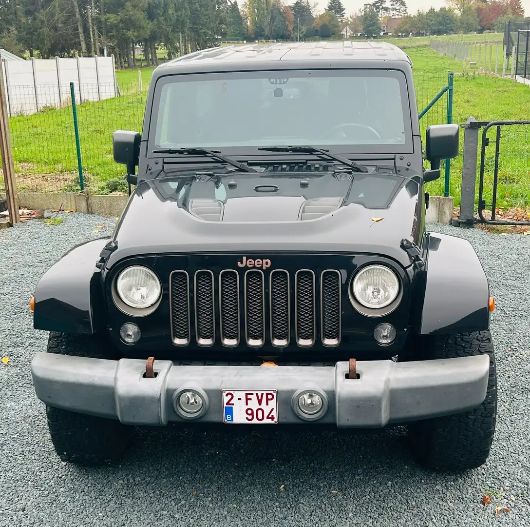 Jeep Wrangler Wrangler Unlimited Hard-Top 3.8 Automatik Sahara Zwart - 2