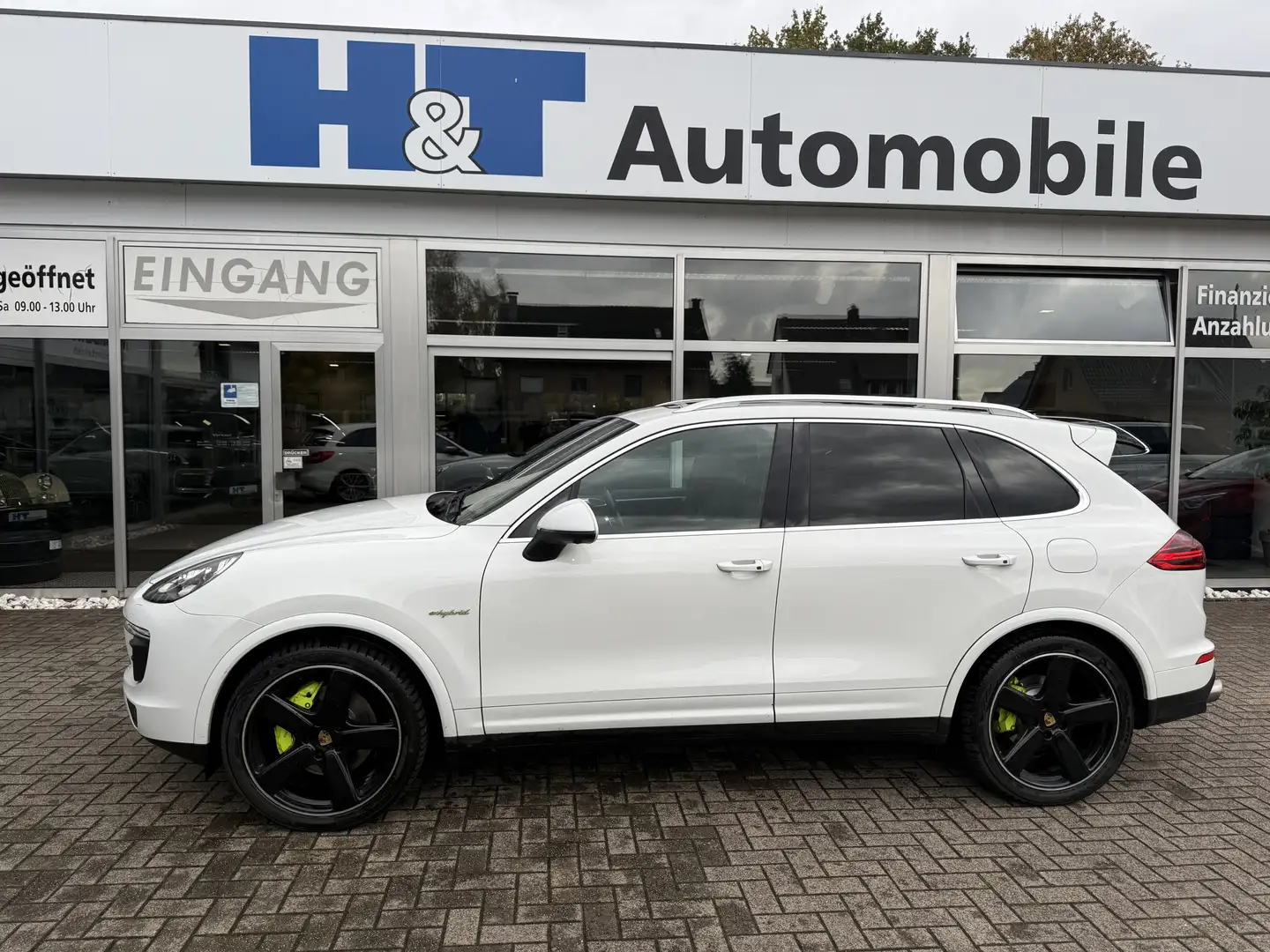 Porsche Cayenne Pano Luft PDLS AHK BOSE Weiß - 1