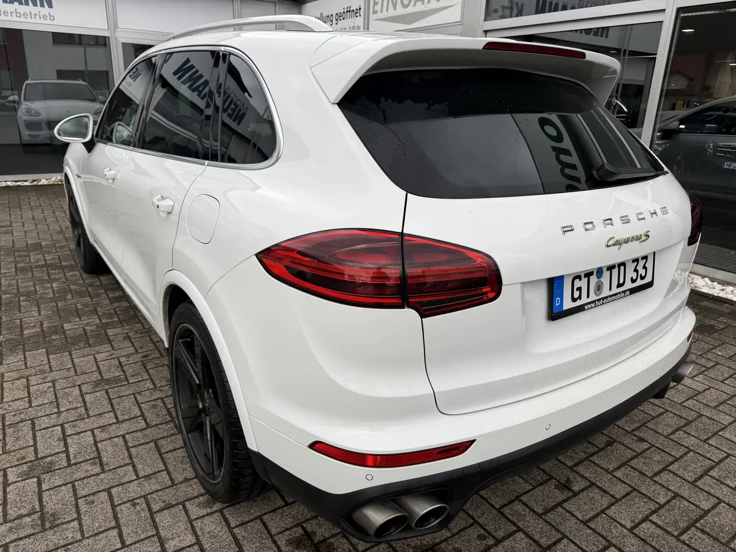 Porsche Cayenne Pano Luft PDLS AHK BOSE Weiß - 2