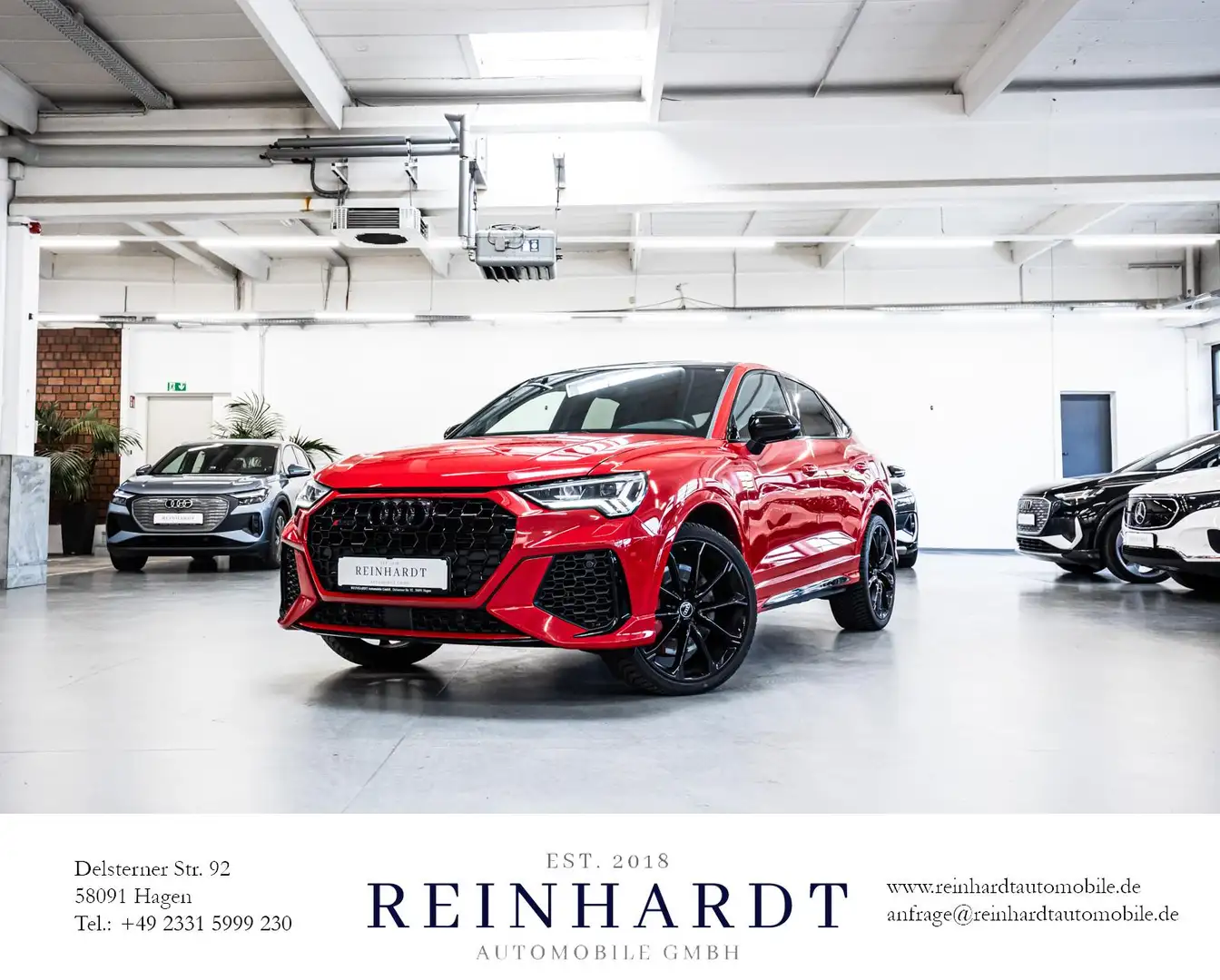 Audi RS Q3 RSQ3 SPORTBACK BLACK 21Z./ACC/PANO/RS-AGA/280KMH Rouge - 1