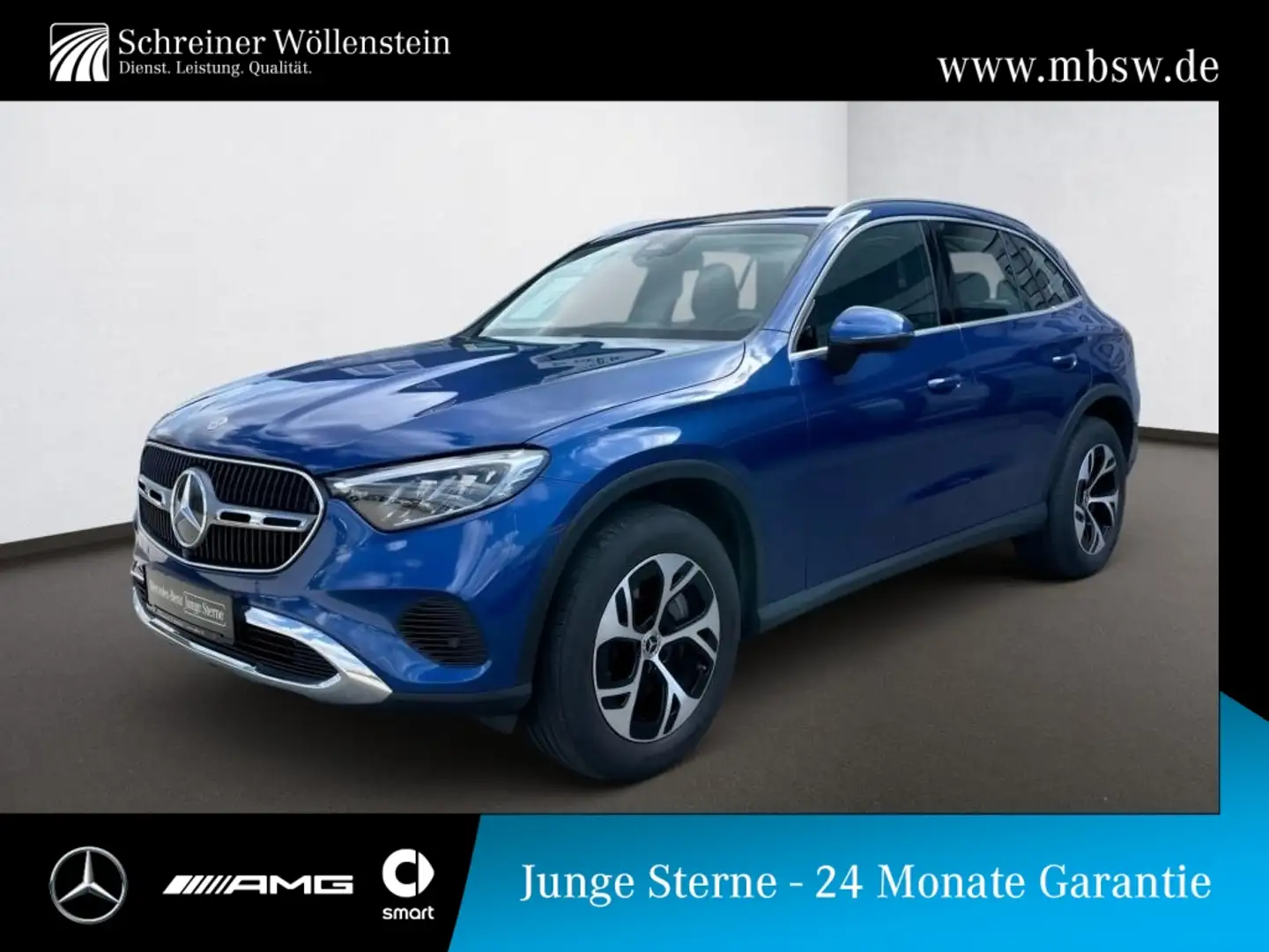 Mercedes-Benz GLC 300 de 4M AVANTGARDE*AHK*LED*SHZ*360°KAMERA* Blau - 1