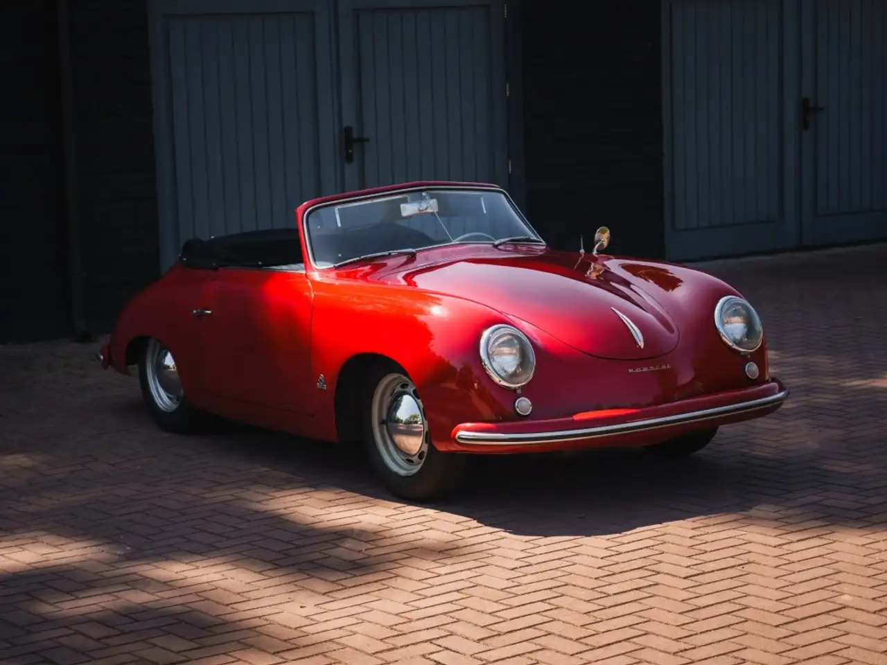 Porsche 356 Pre A Cabriolet Knickscheibe, foto 5