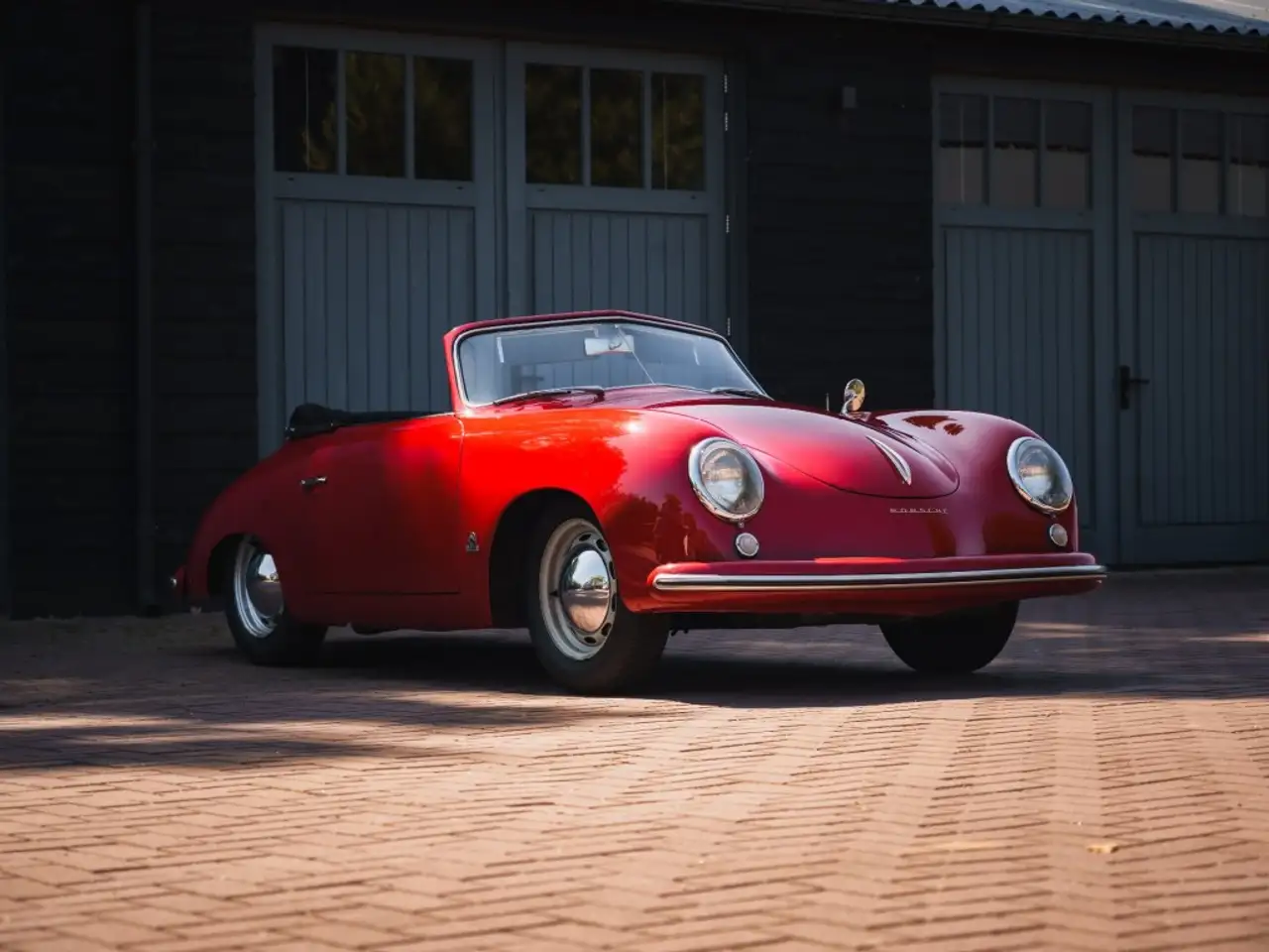 Porsche 356 Pre A Cabriolet Knickscheibe, foto 6