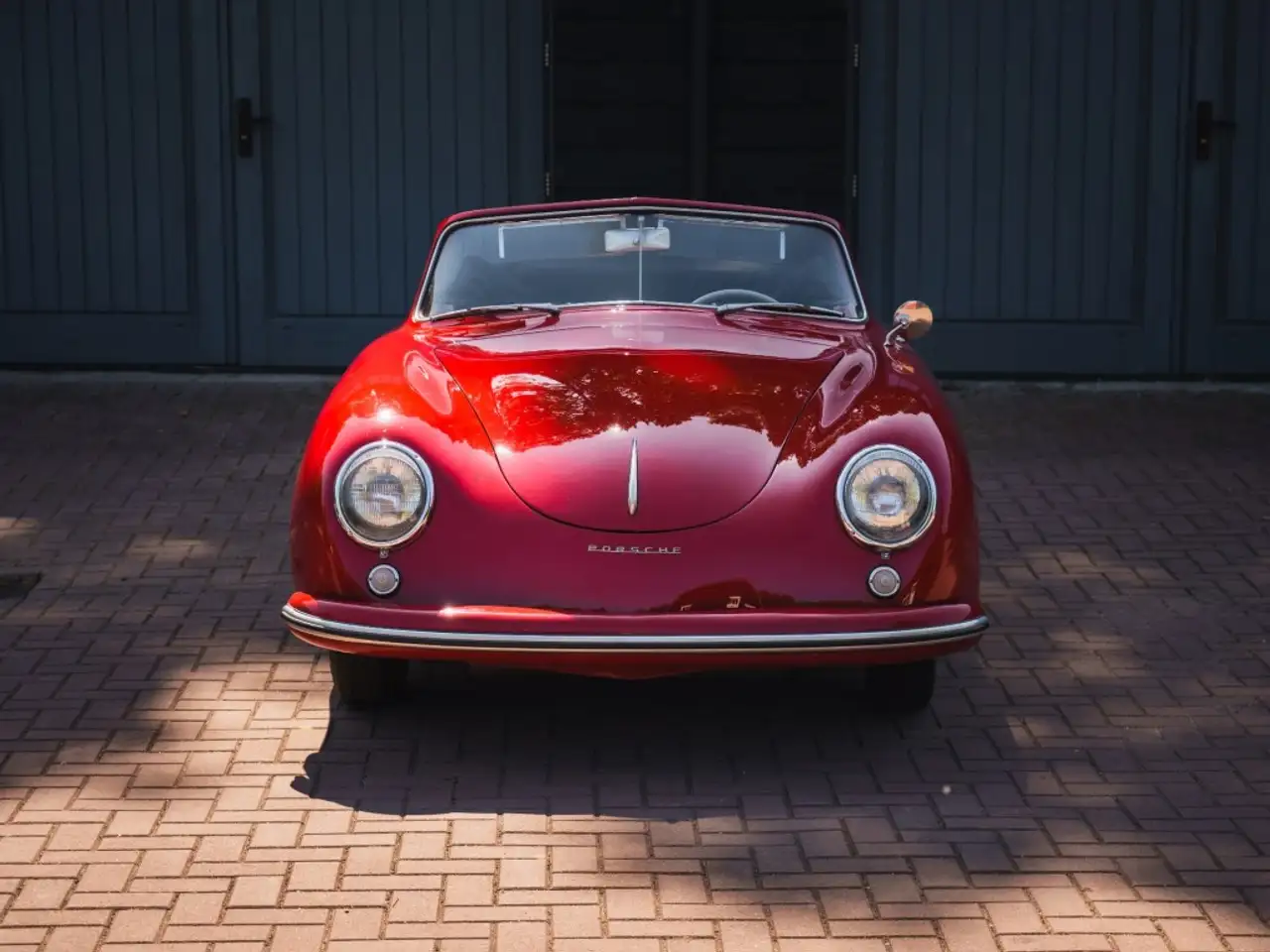 Porsche 356 Pre A Cabriolet Knickscheibe, foto 3
