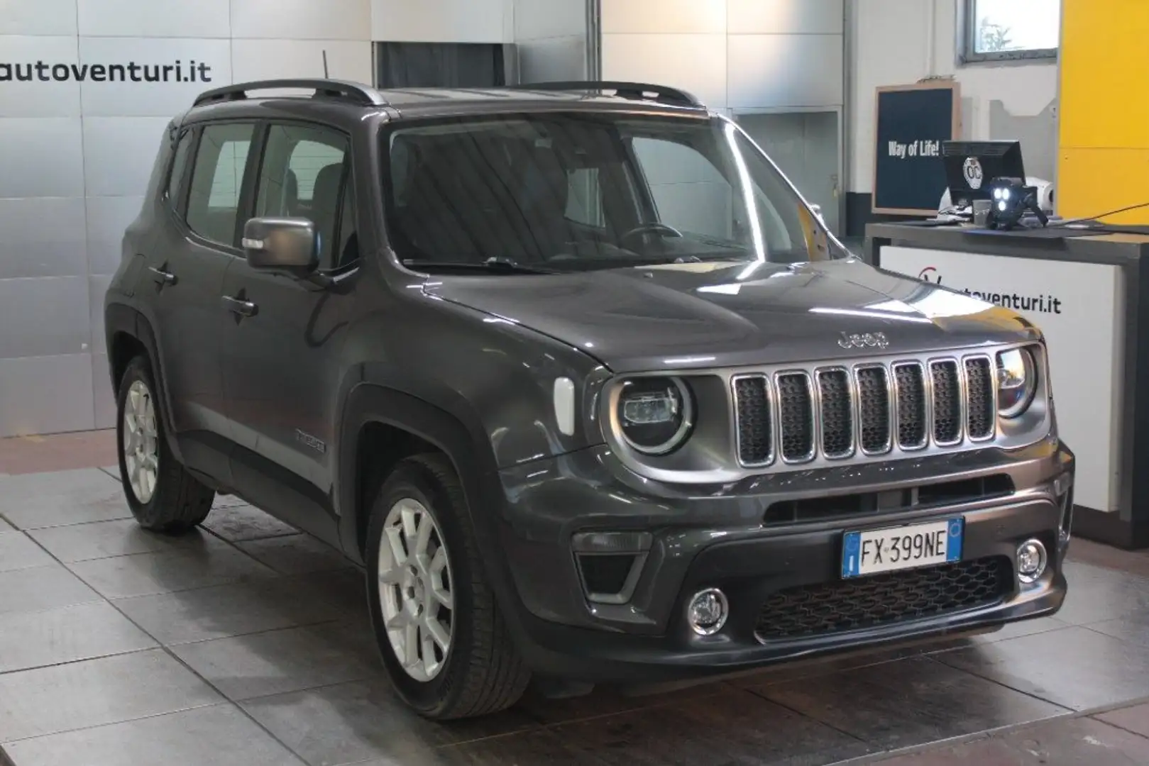 Jeep Renegade 1.6 Mjt 120 CV Limited Grigio - 1