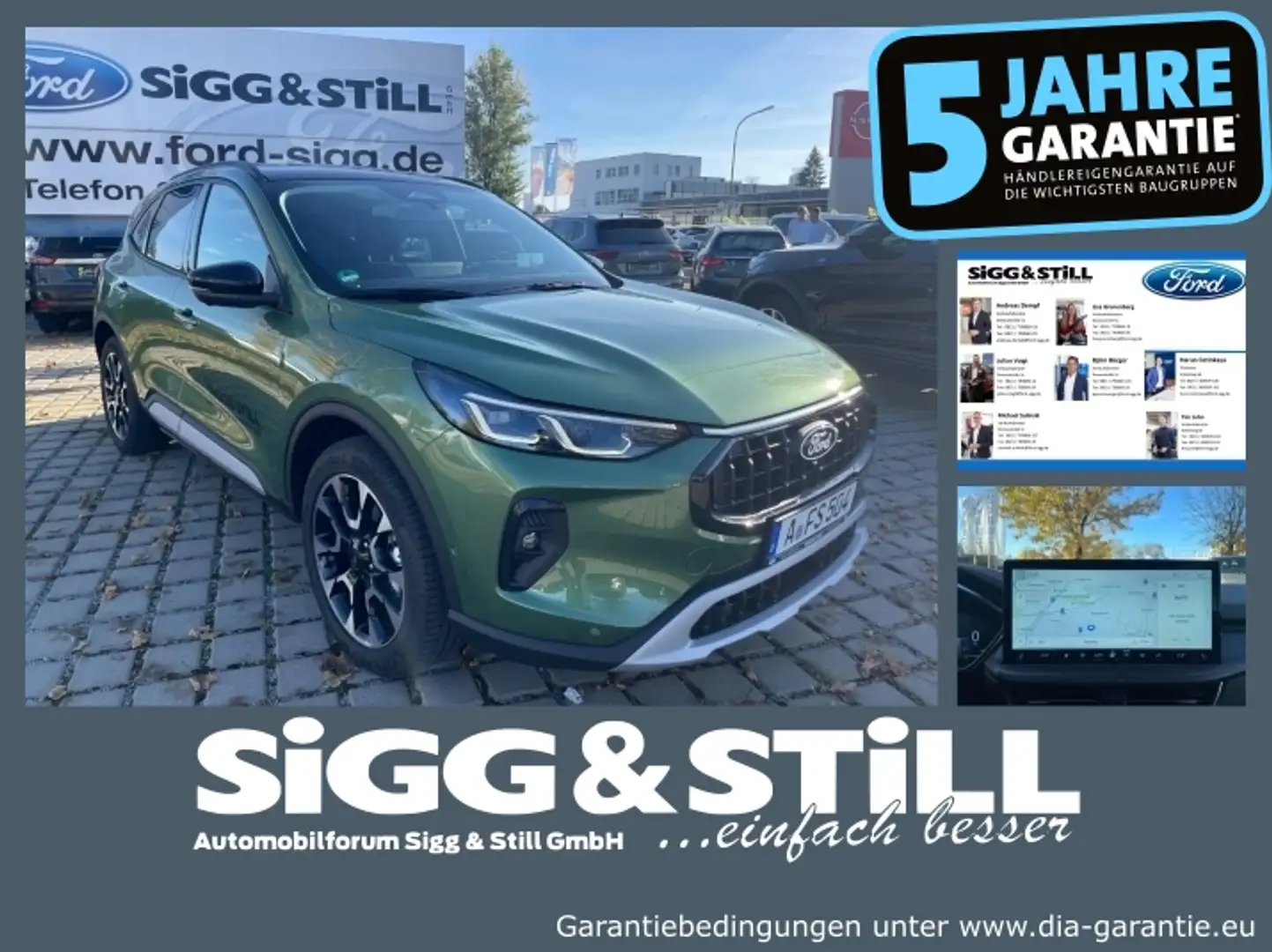 Ford Kuga Active X 2.5 PHEV **NEUES MODELL** IACC*LED Vert - 1
