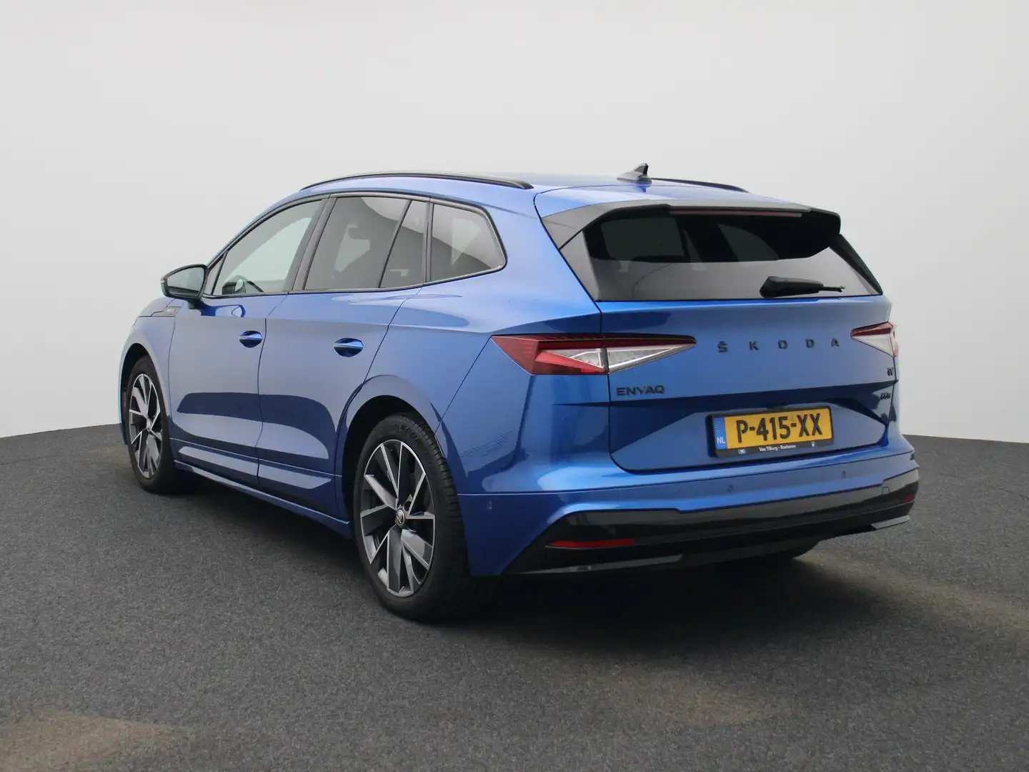 Skoda Enyaq iV 80X Sportline 265 PK | 95% SOH | 4X4 | Automaat Blu/Azzurro - 2