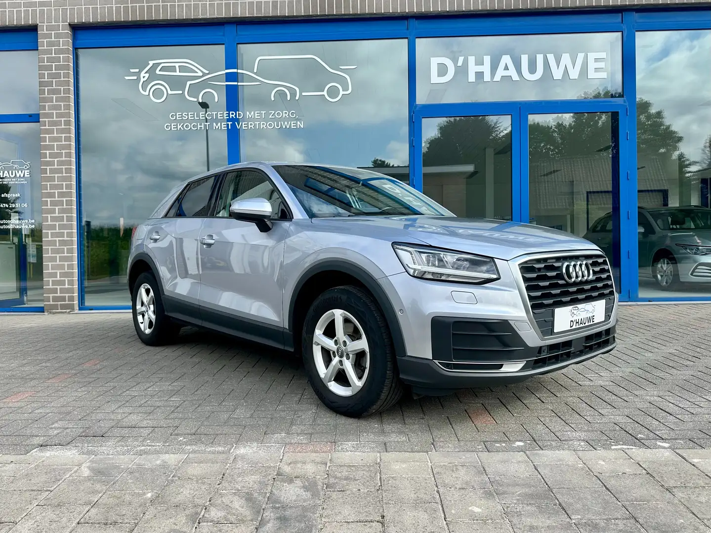 Audi Q2 Leder*navigatie*verwarmde zetels*LED*getint glas* Argent - 1