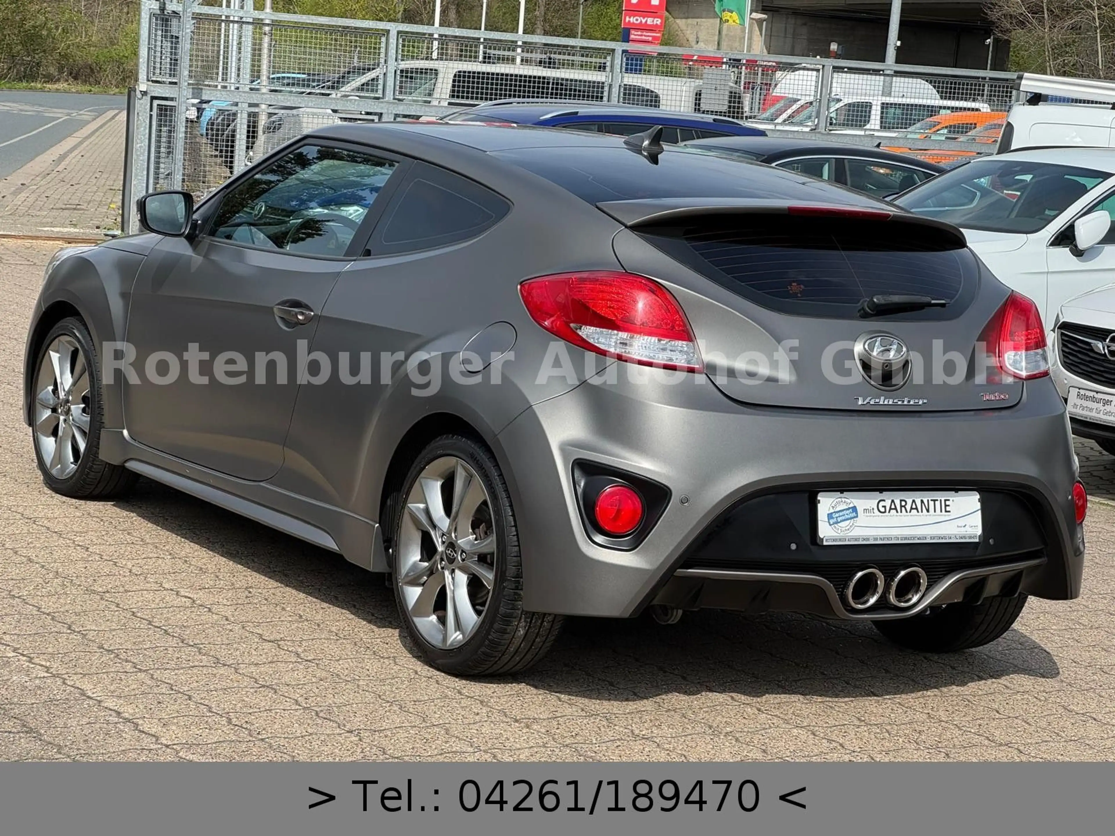 Hyundai VELOSTER 1.6*TURBO-GDI*MATT*FINISH*LEDER*TÜV NEU — photo 9
