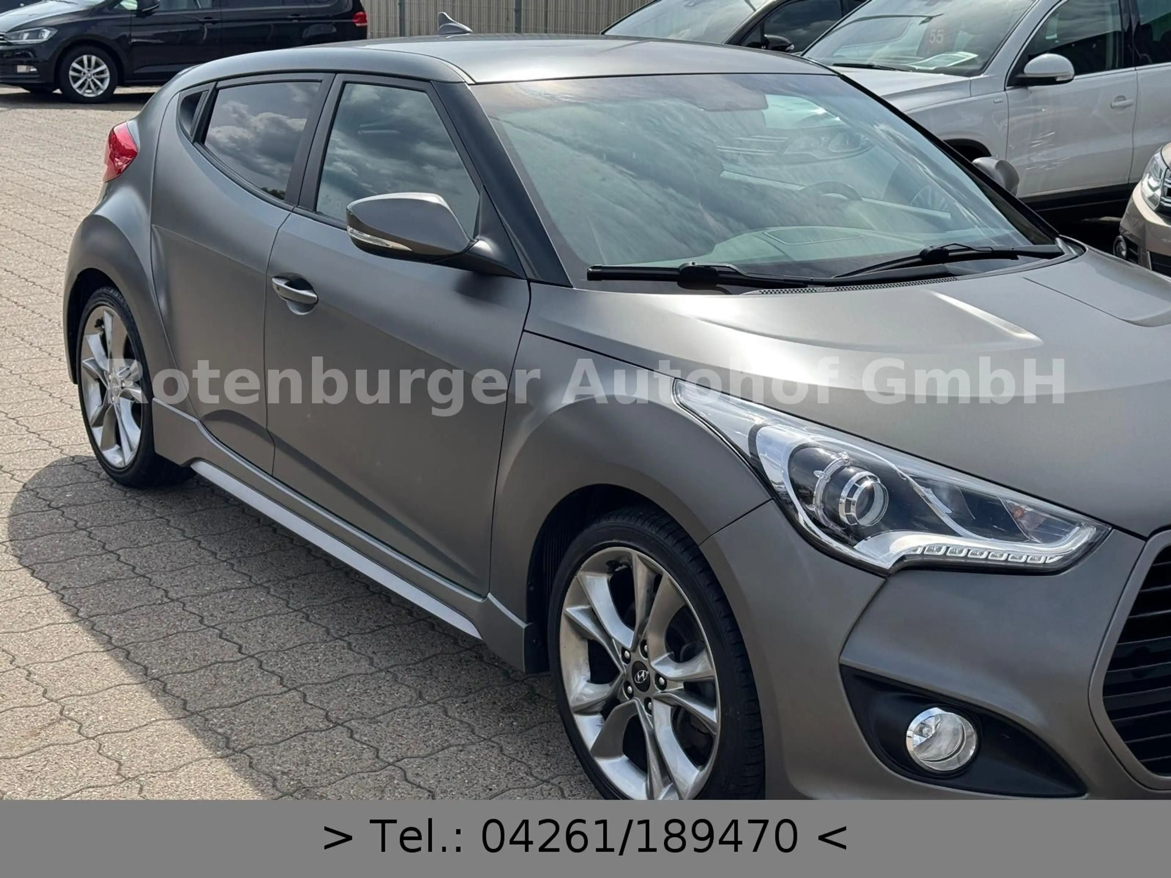 Hyundai VELOSTER 1.6*TURBO-GDI*MATT*FINISH*LEDER*TÜV NEU — photo 4
