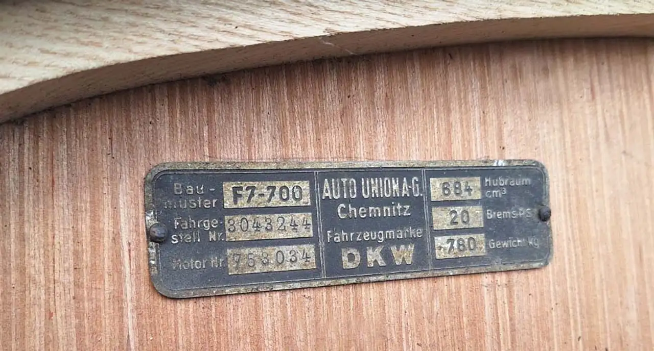 DKW F7-700 Meisterklasse Cabrio-Lim Reichsbrief, foto 12
