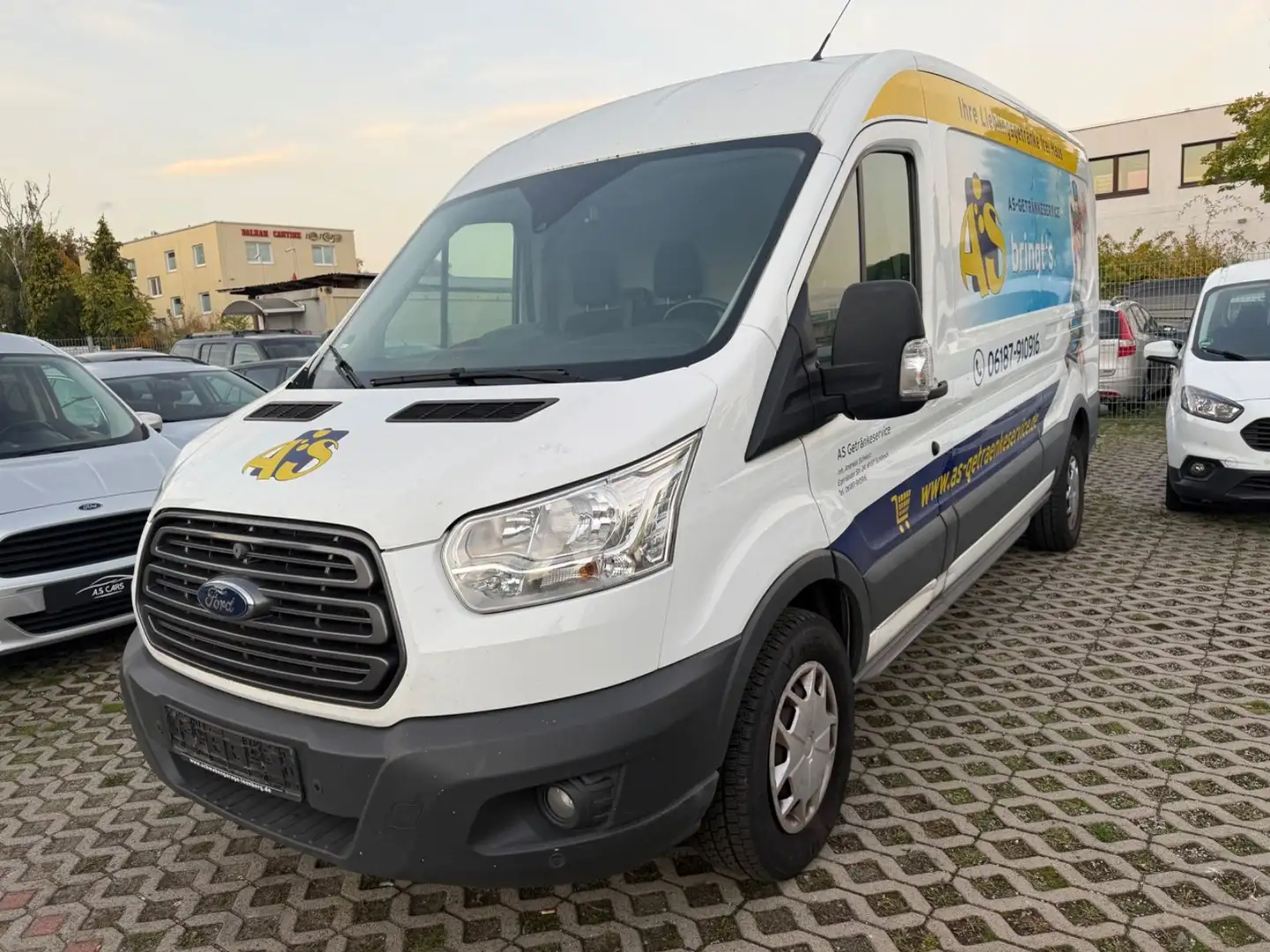 Ford Transit Kasten 350 L3*Klima*EFH*Motorschaden Blanc - 1