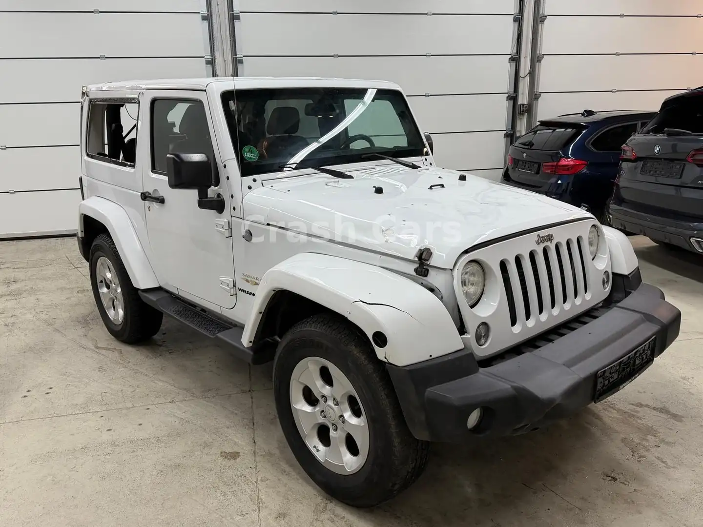 Jeep Wrangler 2.8 CRDI Unlimited Sahara*Alpine*Touch* Weiß - 1