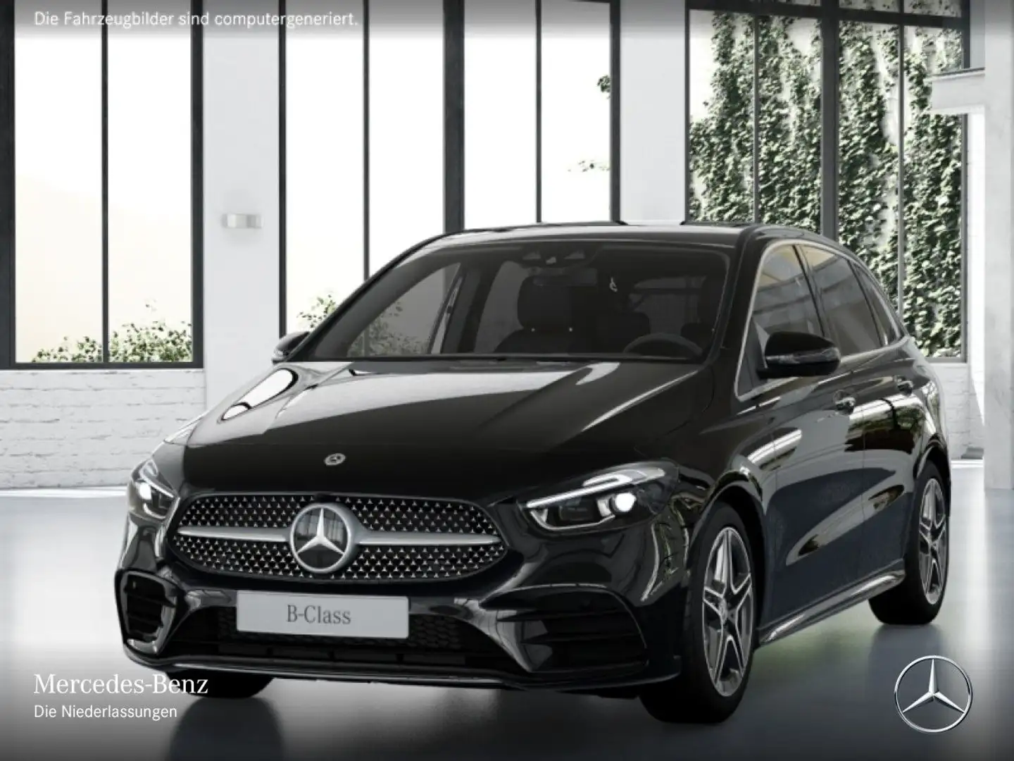 Mercedes-Benz B 200 AMG+PANO+360°+MULTIBEAM+HUD+KEYLESS+7G Nero - 2