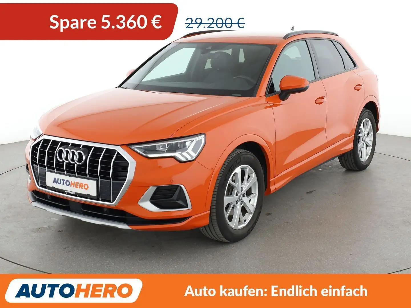 Audi Q3 35 TDI Advanced Aut.*NAVI*LED*TEMPO*PDC*AHK* Orange - 1
