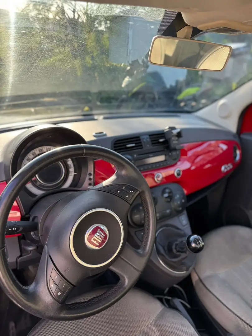 Fiat 500 500 III 1.3 mjt 16v Lounge 95cv Rosso - 1
