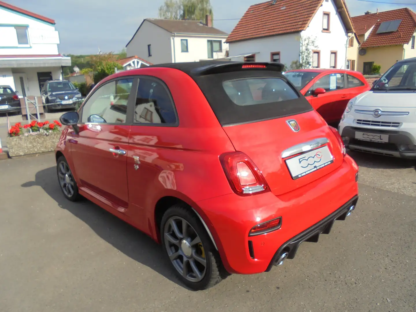 Fiat 595 Abarth Cabrio Rojo - 2