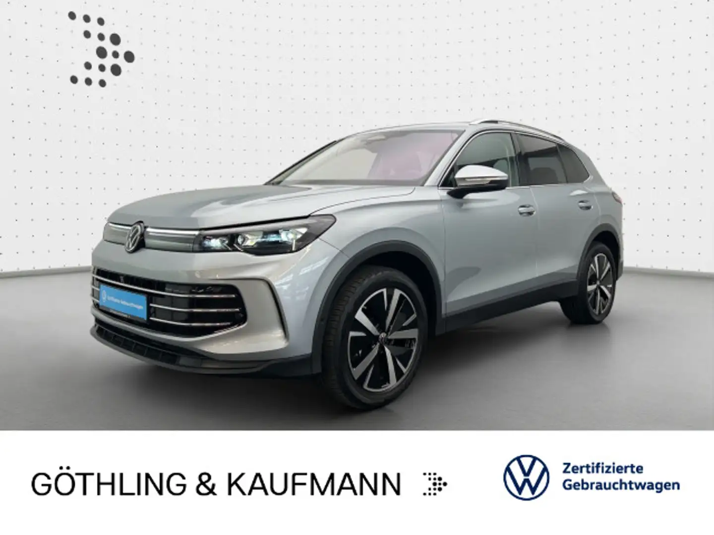 Volkswagen Tiguan Elegance 4M 2.0TDI 142kW*NAVI*AHK*KAM*STD Silber - 1
