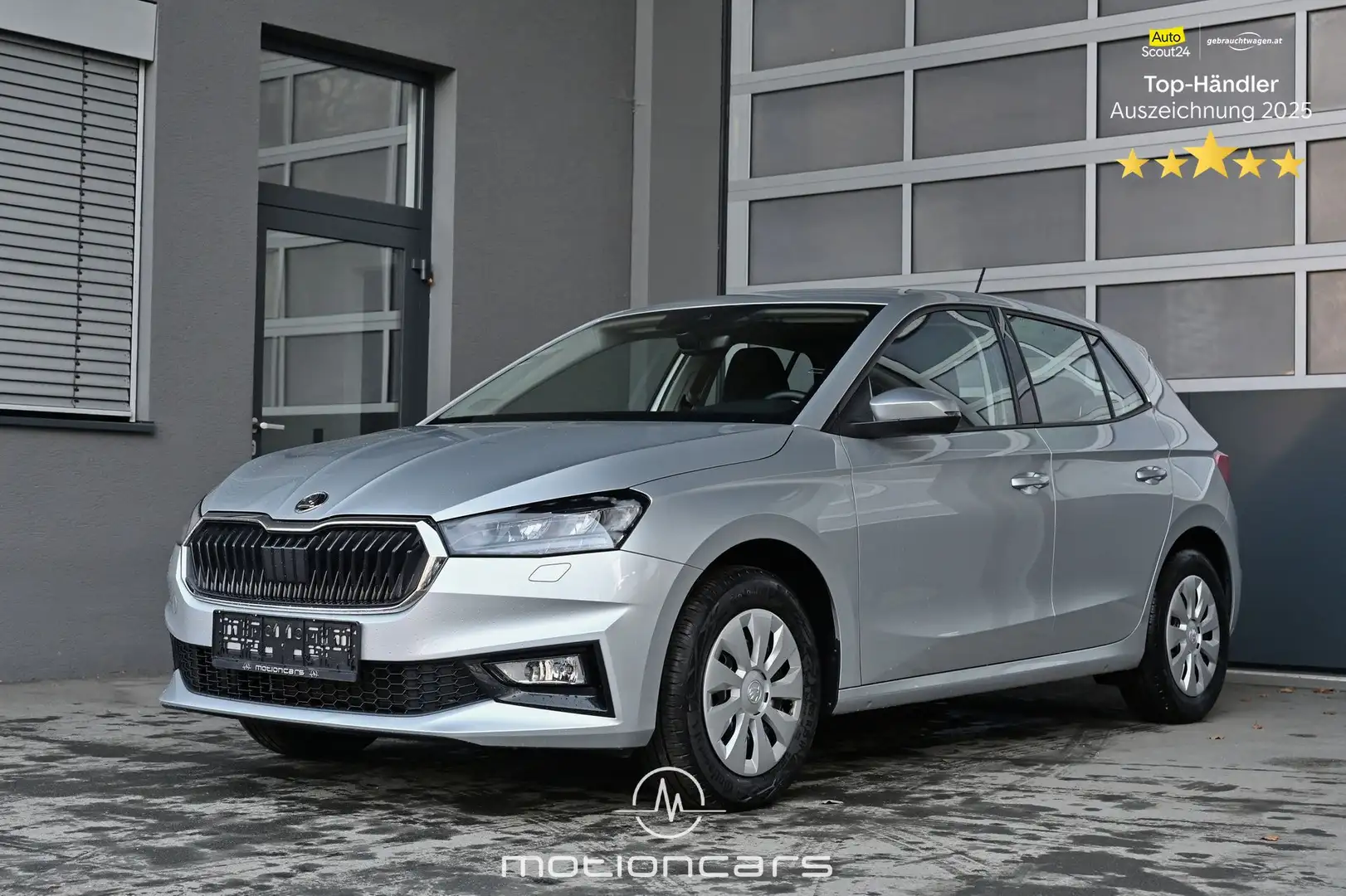 Skoda Fabia 1.0 MPI Essence Pickerl NEU Silber - 1