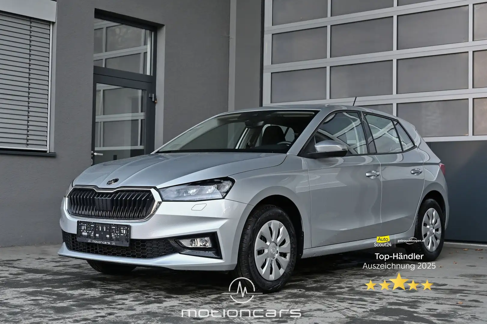 Skoda Fabia 1.0 MPI Essence Pickerl NEU Silber - 1