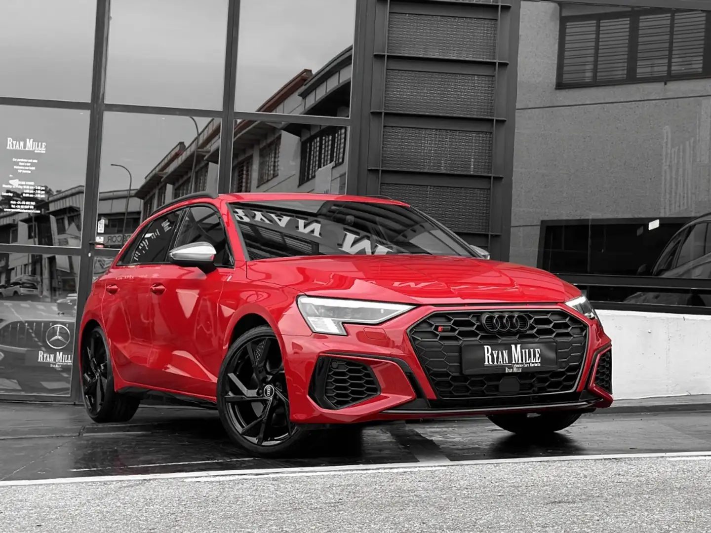 Audi S3 Sportback quattro S tronic Rojo - 1