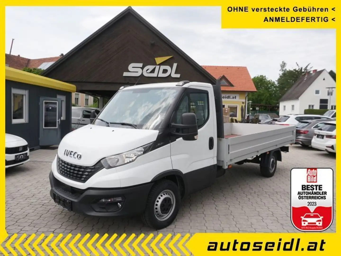 Iveco Daily Pritsche 2,3 *56.000 KM!* Weiß - 1