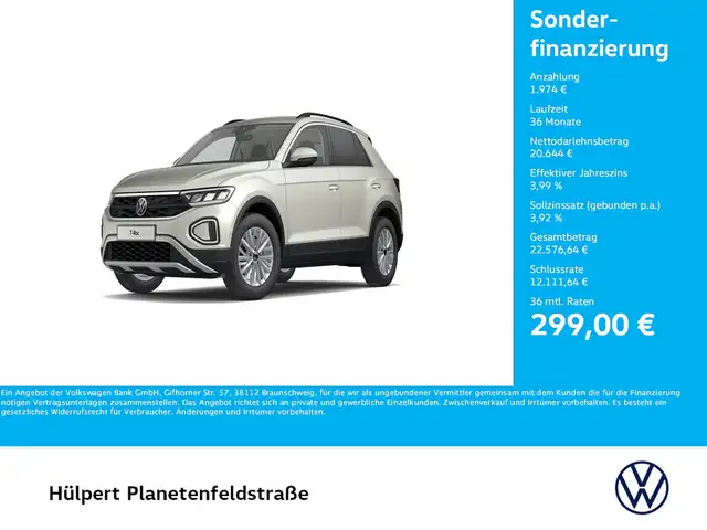 Volkswagen T-Roc 1.5 LIFE NAVI CARPLAY ALU SITZHEIZUNG LED