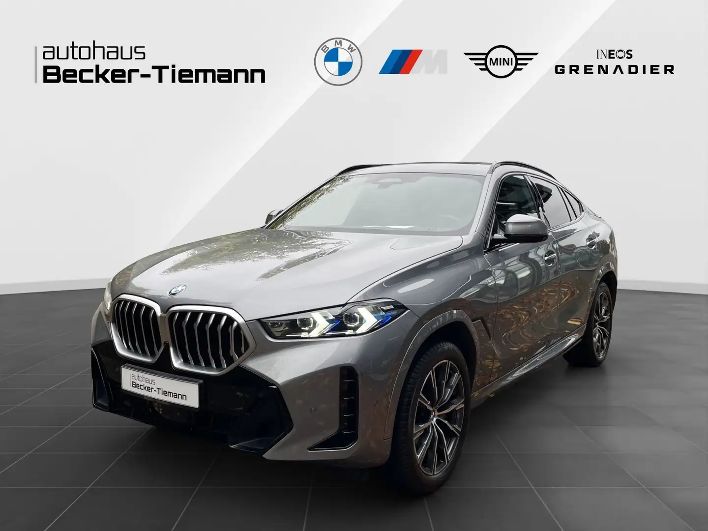 BMW X6 xDrive30d M Sport | AHK | 360° | SoftCl. | HarmanK Grau - 1