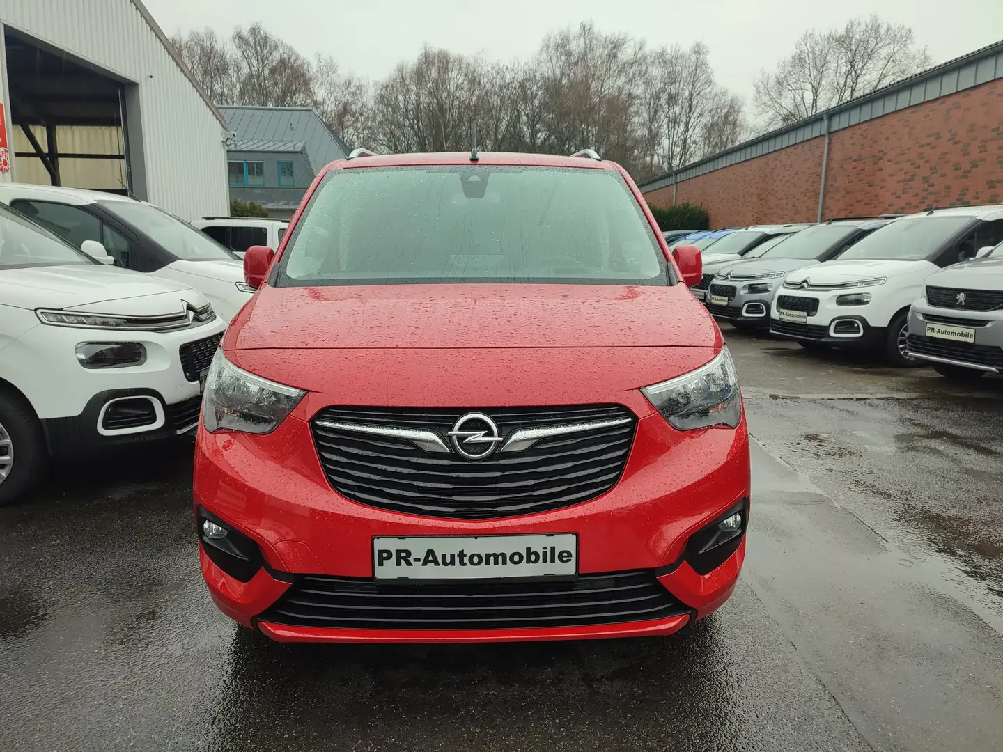 Opel Combo Life 1.2 Klimaaut/Navi/PDC+Cam/Alu/Allwetter Rouge - 2