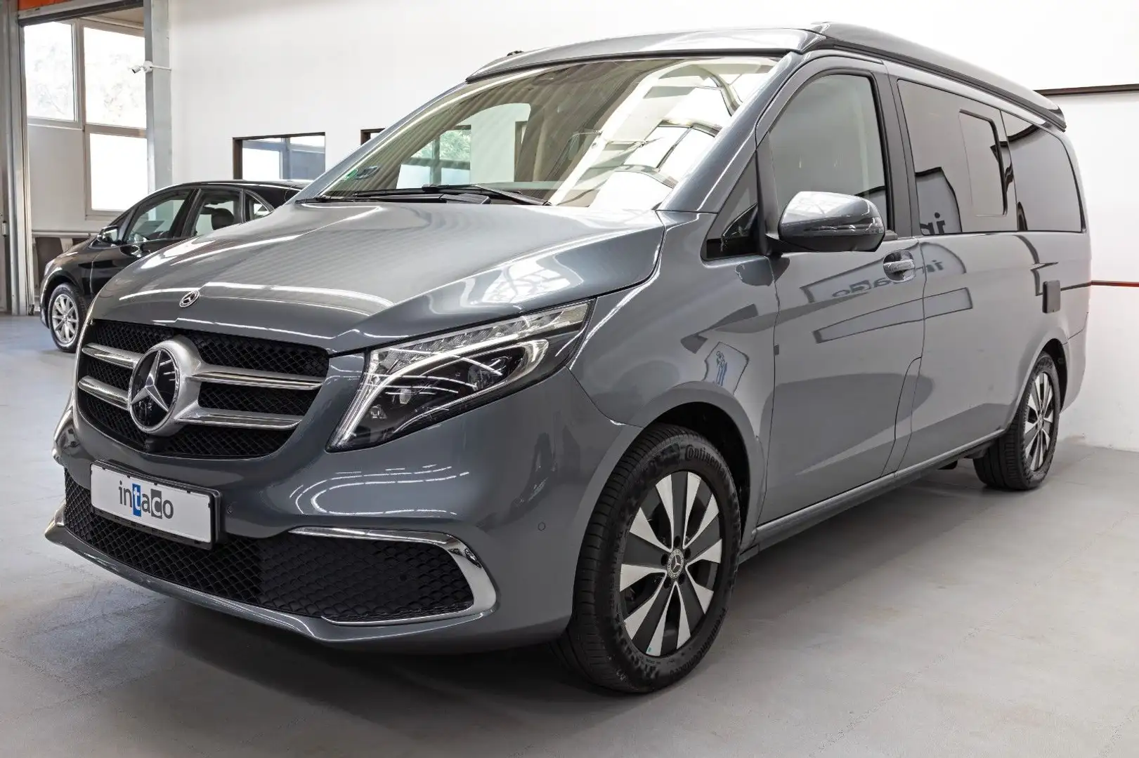 Mercedes-Benz V 300 d Aut. Marco Polo Küche aAHK top! Gris - 1