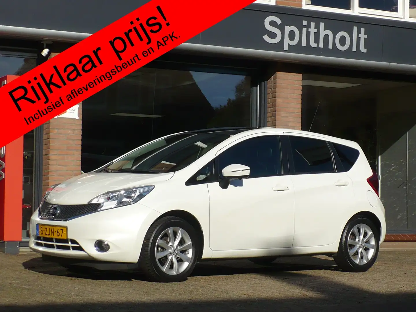 Nissan Note 1.2 DIG-S Tekna Automaat 98pk Blanc - 1