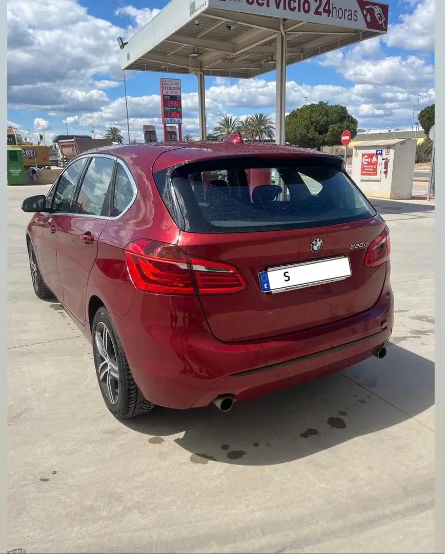 BMW 640 220d tourer Rojo - 2