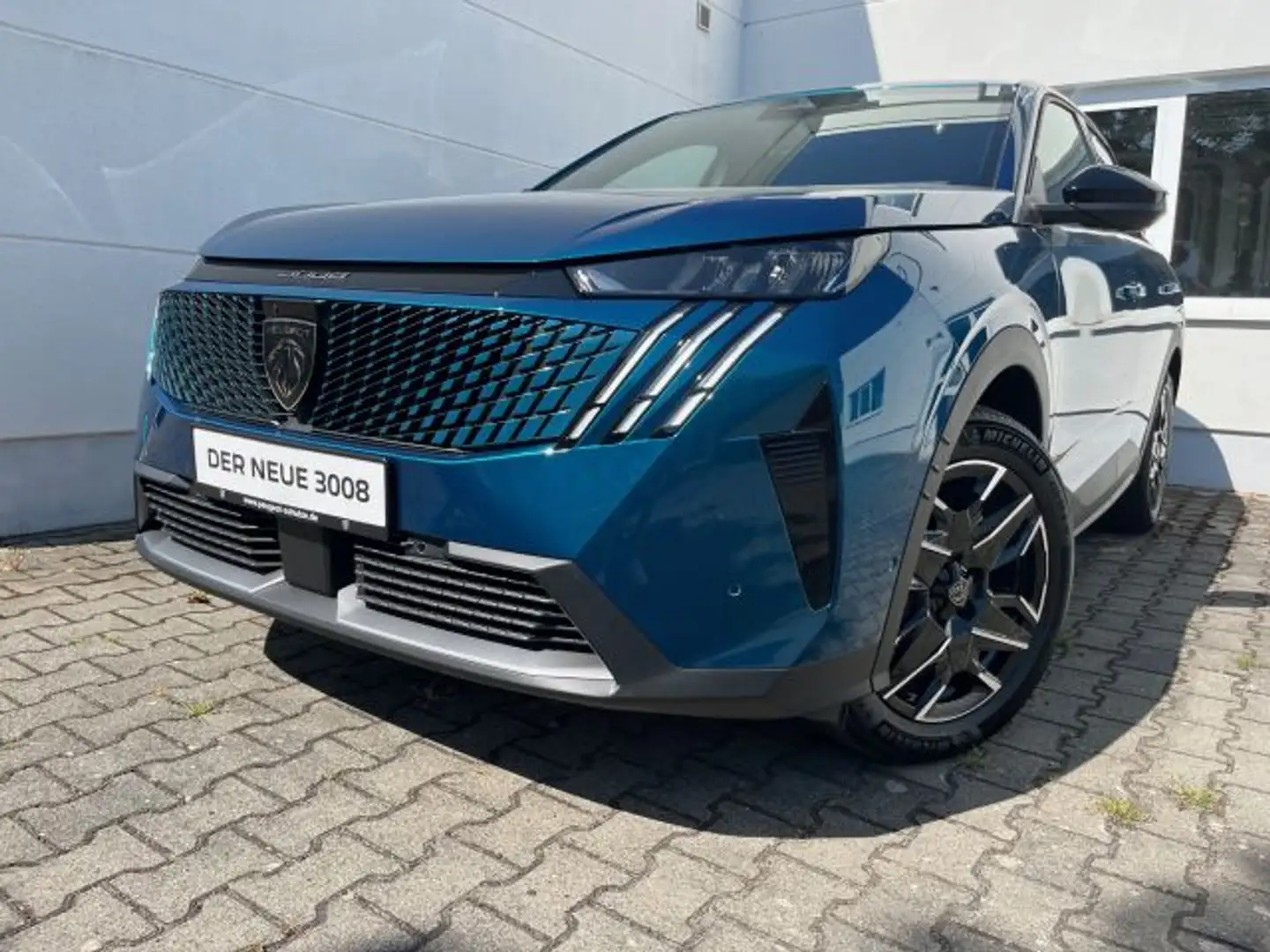 Peugeot 3008 Hybrid 136 e-DSC6 Allure Blau - 2