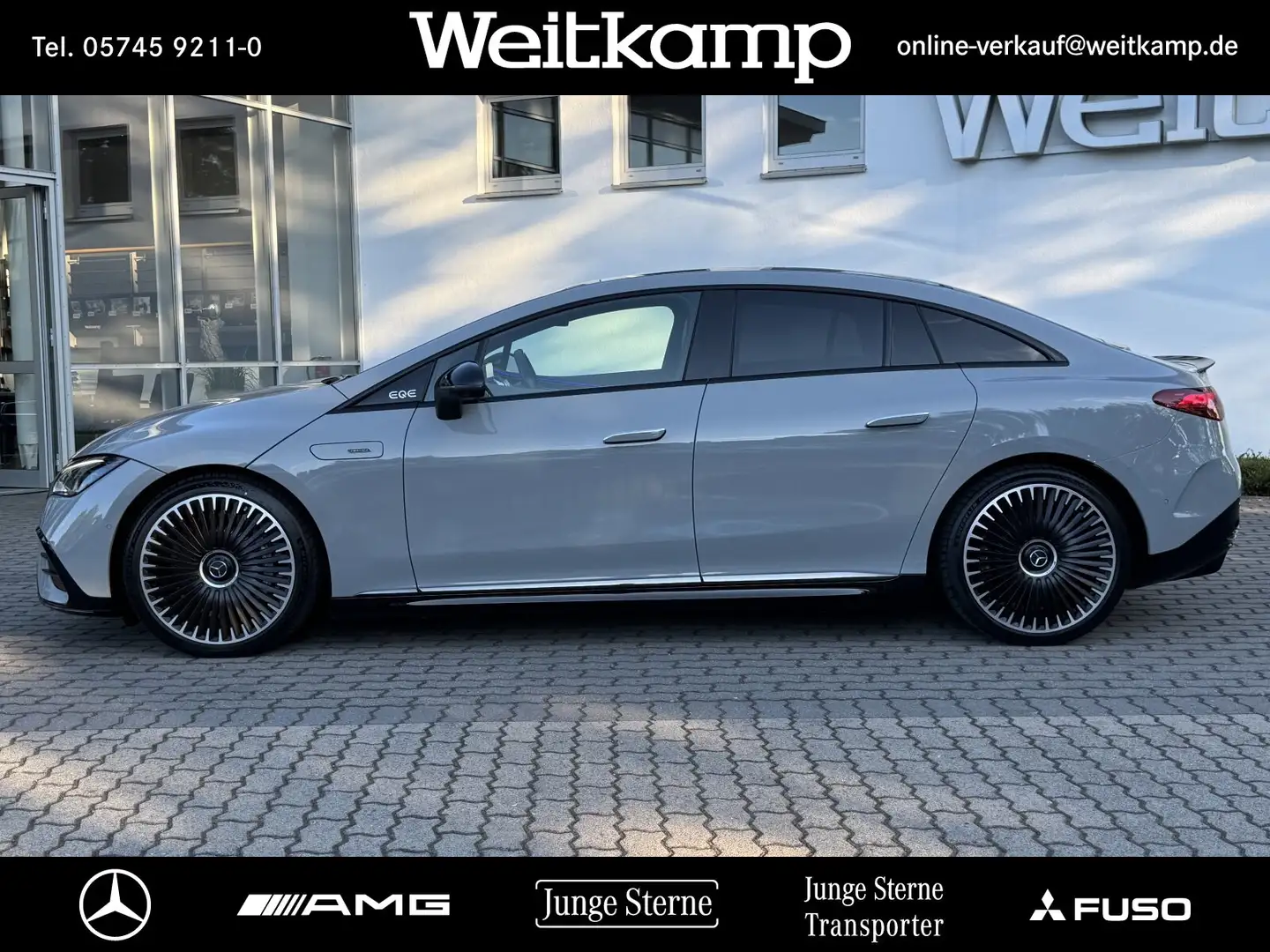 Mercedes-Benz EQE 53 AMG EQE 53 4M+ Night+21"+PremPlus+Massage+Pano Grau - 2